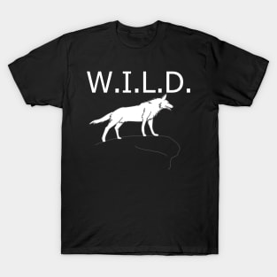 White wolf T-Shirt